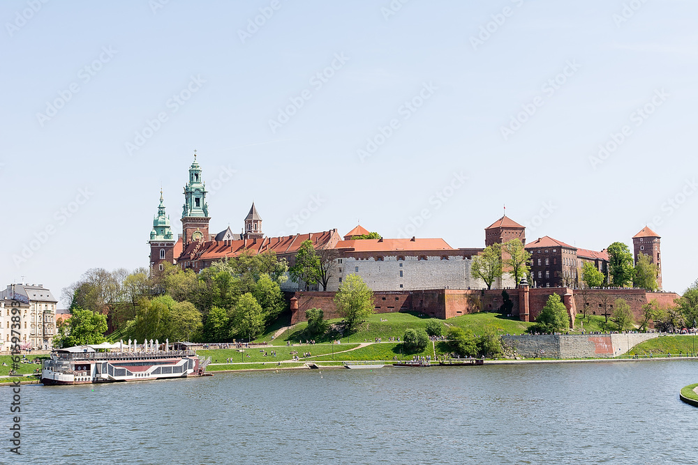 Castle Wawel in Krakow (Poland)