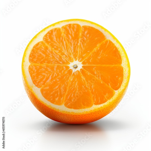 Orange isolated on white background | Generative AI