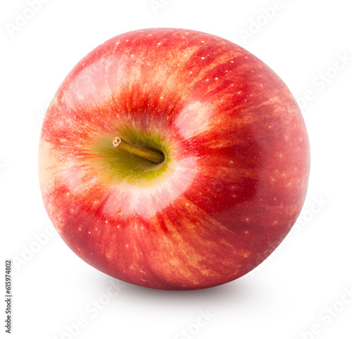 Red apple isolated on white background, clipping path included