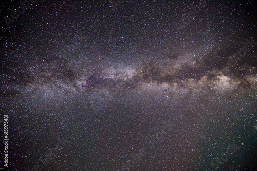 photograph of the milky way