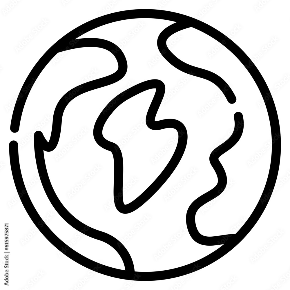Globe Earth Icon Globe Earth Icon