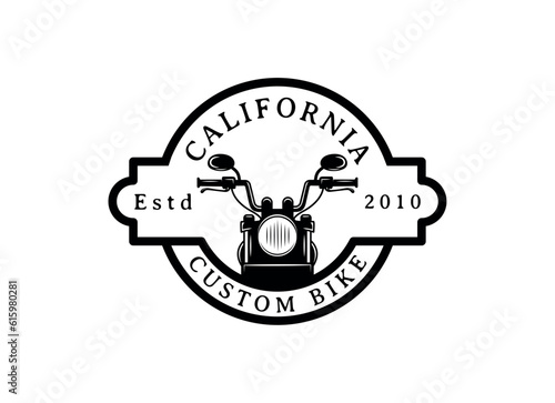 American Motorcycle Club Logo Design Vector Isolated. Ready made logo template set vector isolated