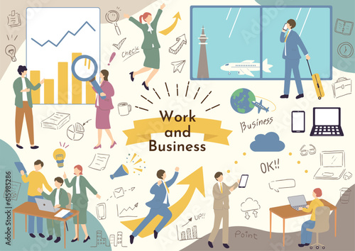 ビジネスシーン素材集