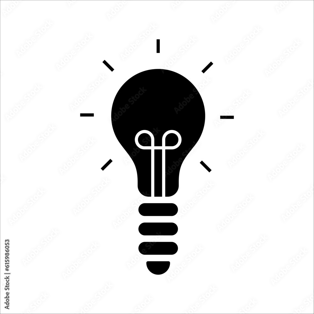 Light bulb line icon vector, isolated on white background. Idea sign, solution, thinking concept. Electric lighting lamps. Electric, shining. Trend data style for graphic design, Web site, UI. EPS Light bulb line icon vector, isolated on white background. Idea sign, solution, thinking concept. Electric lighting lamps. Electric, shining. Trend data style for graphic design, Web site, UI. EPS