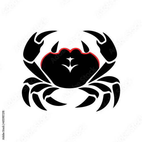 Wallpaper Mural Handdrawn Crab Illustration Logo Torontodigital.ca