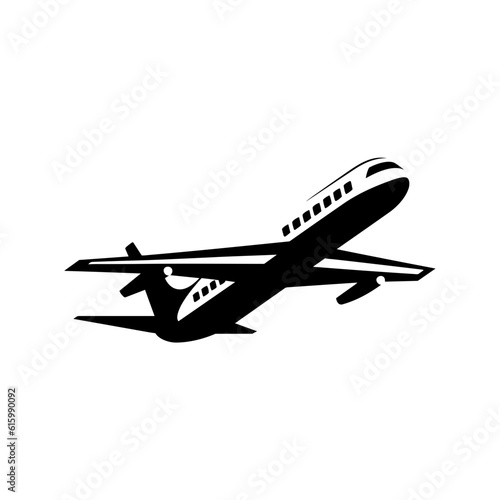 Jet Airplane Logo