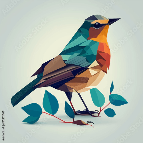 Canary illustration, bird illustration.
