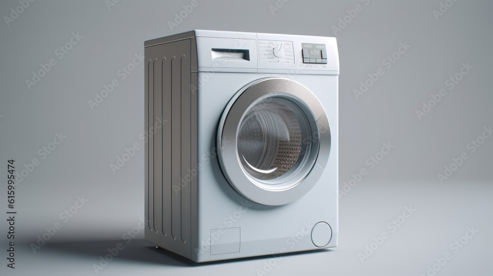 washing machine isolated