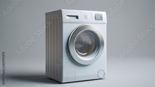 washing machine isolated © Aqib
