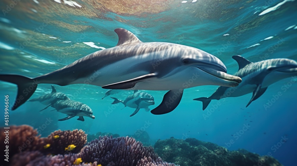 Fototapeta premium shark in aquarium