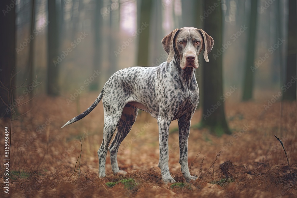 American Leopard Hound Dog - Portraits of AKC Approved Canine Series