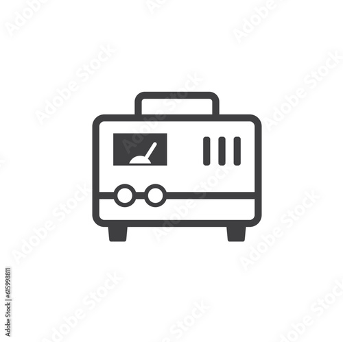 illustration of voltage regulator tool, vector art.