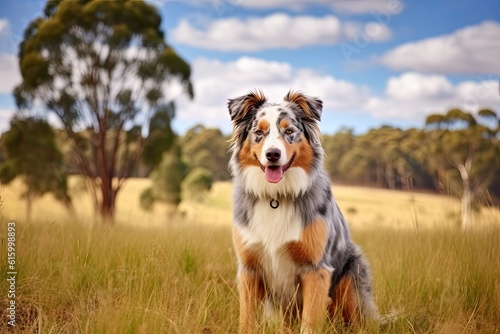 Australian Shepherd Dog - Portraits of AKC Approved Canine Series