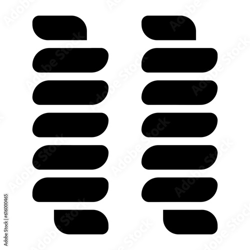 fusilli glyph icon