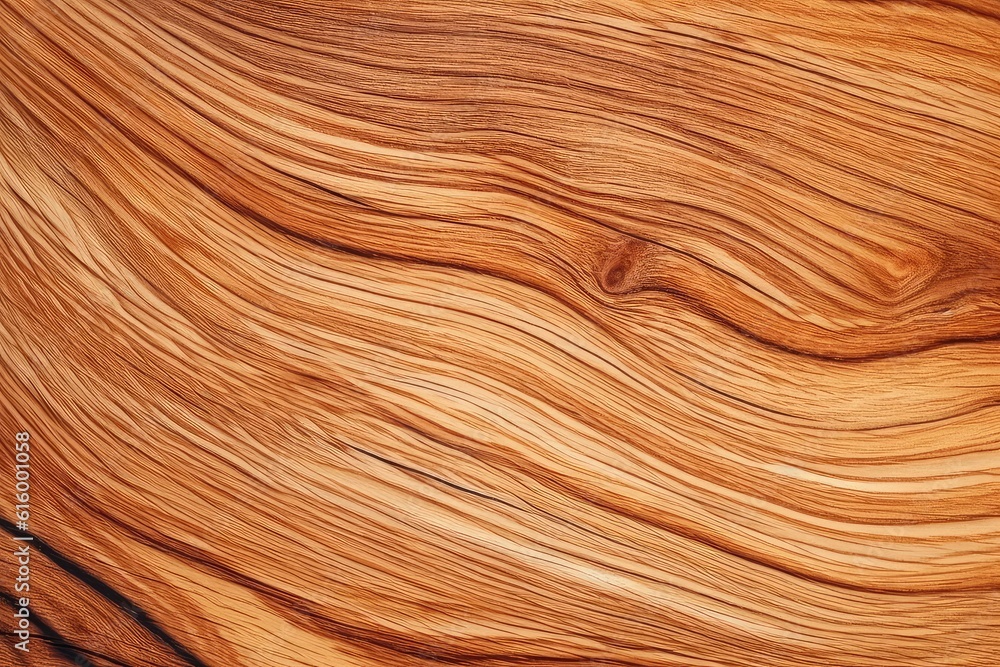 Naklejka premium Elm grain wood texture background macro close up