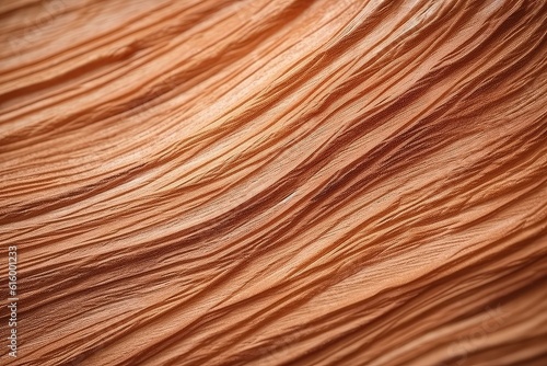 Grooved grain wood texture background macro close up
