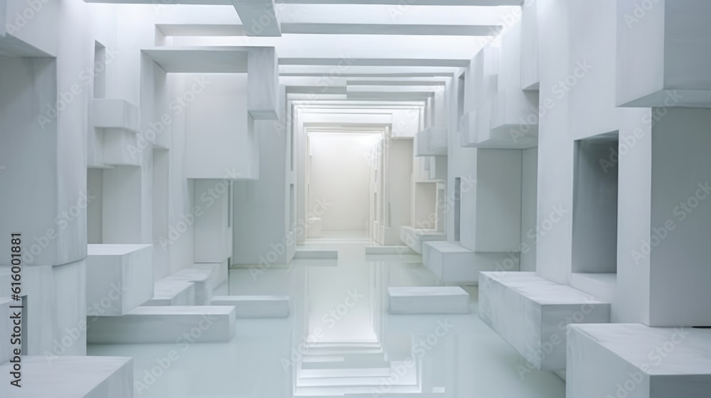 白い部屋,Generative AI AI画像 白い部屋,Generative AI AI画像