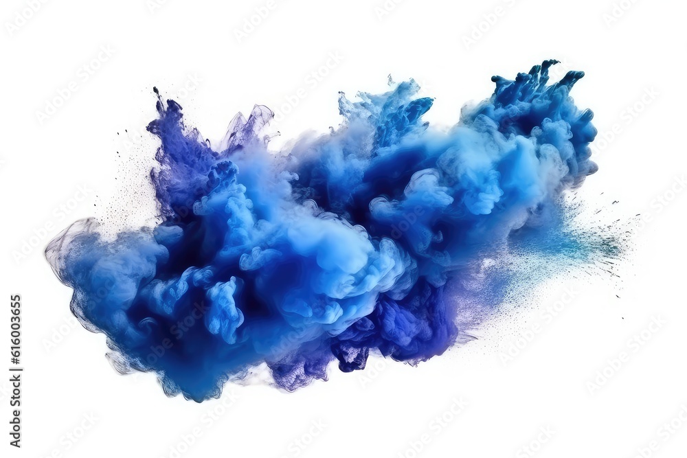Fototapeta premium blue watercolor background