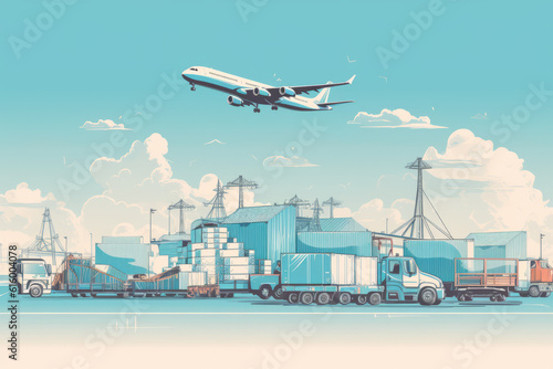 Art Of Logistic Company For Custom Clearance, Generative AI