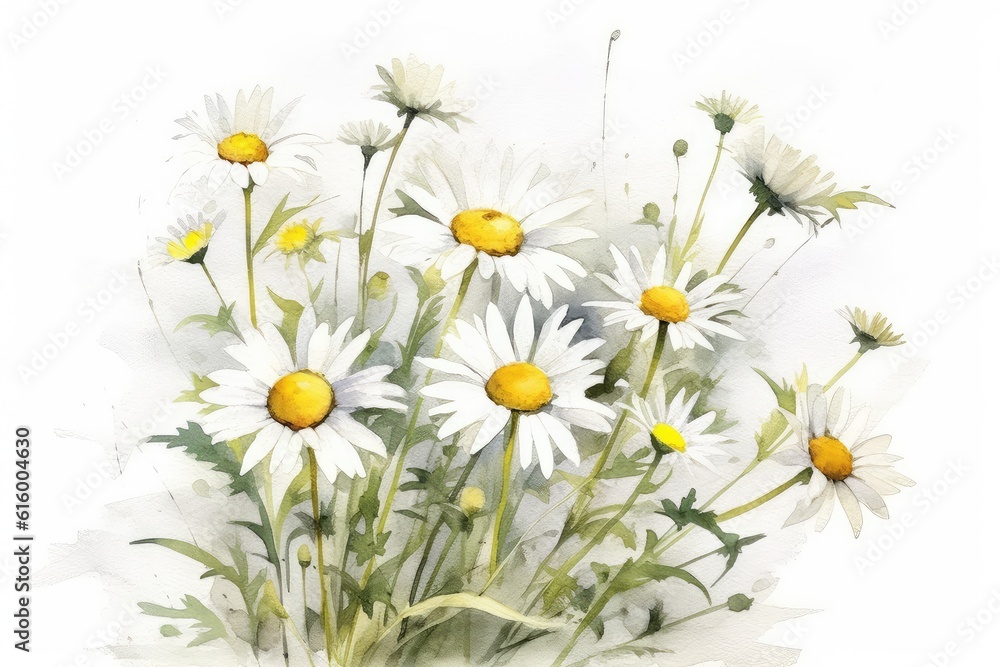 daisies in a background daisies in a background
