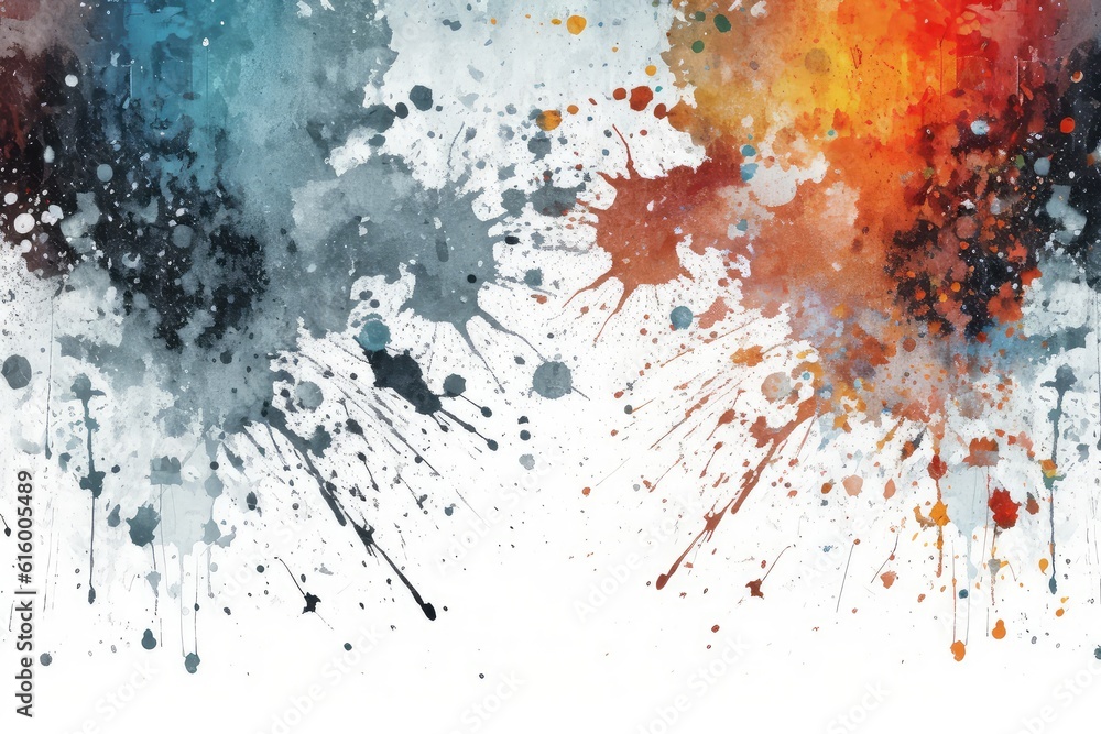 abstract background with splashes abstract background with splashes