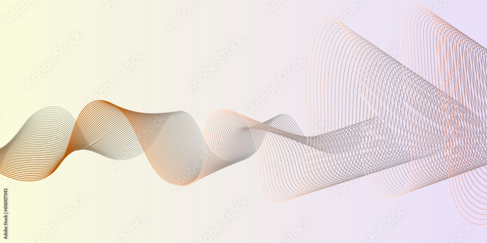 Gray and white abstract background with flowing particles. Digital ...