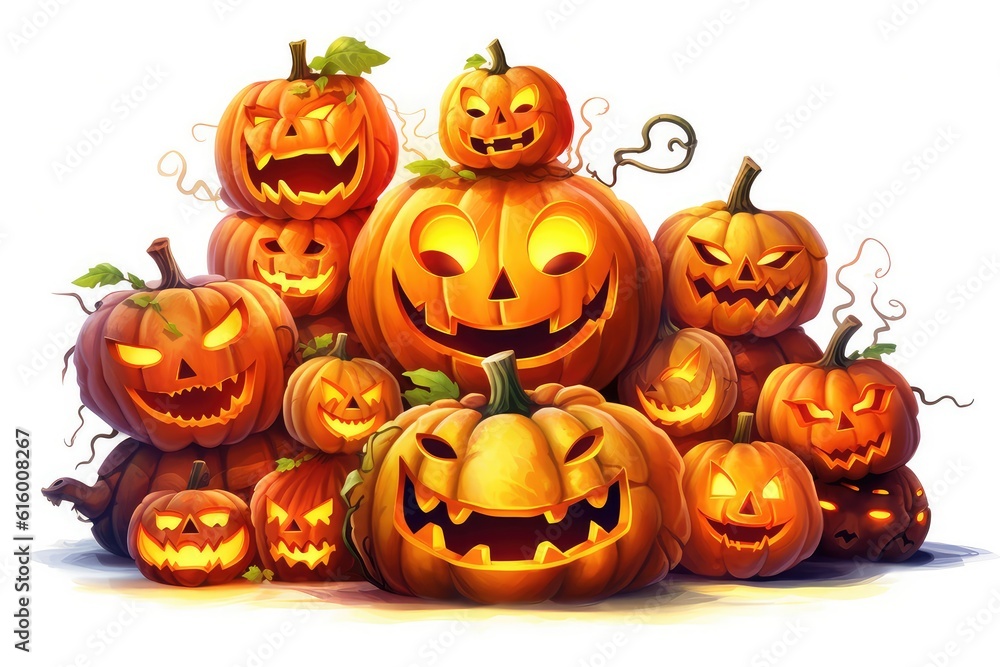 halloween jack o lantern with pumpkin halloween jack o lantern with pumpkin