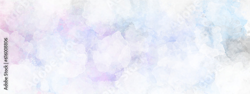 Abstract colorful watercolor for horizontal background designed with earth tone watercolor background. Watercolor paint like gradient background. 