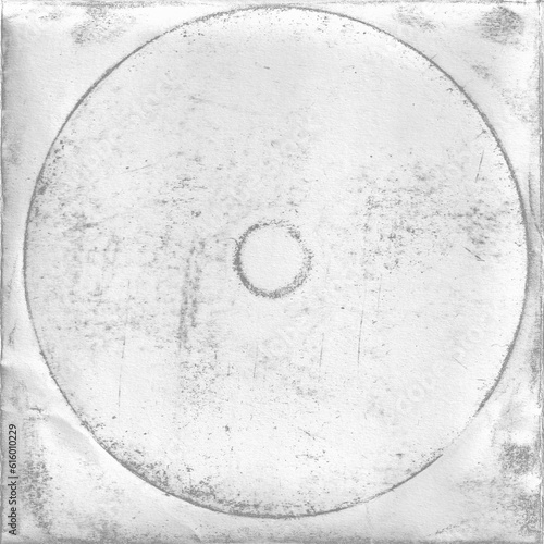 cd mark texture on paper for old cover art