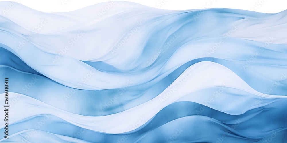Silk fabric blue ocean wave banner. Graphic Resource satin wavy fabric as background for blue water wave with soft fabric folds. Dreamy luxury silk material wave backdrop for copy space. Silk fabric blue ocean wave banner. Graphic Resource satin wavy fabric as background for blue water wave with soft fabric folds. Dreamy luxury silk material wave backdrop for copy space.