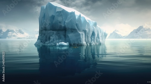 Iceberg at sea © cherezoff