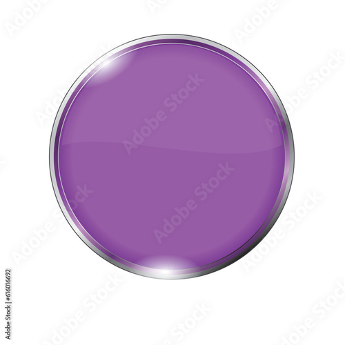 violet round button