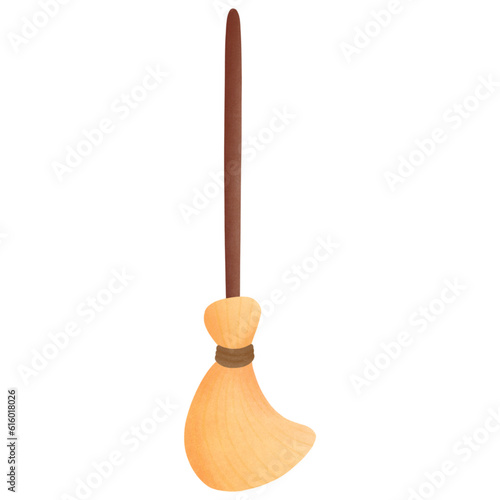 halloween broom witch