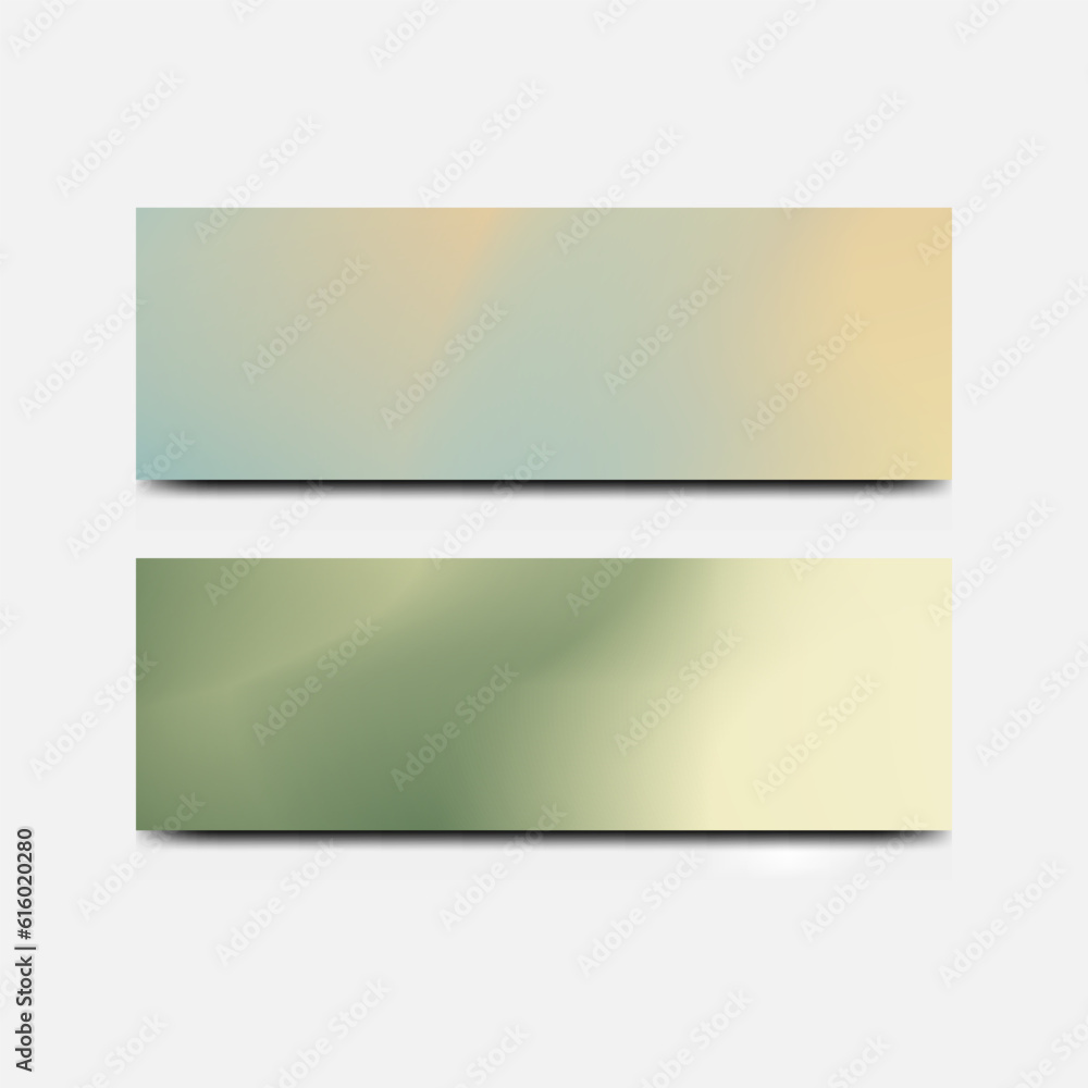 vector abstract gradient background banner template vector abstract gradient background banner template
