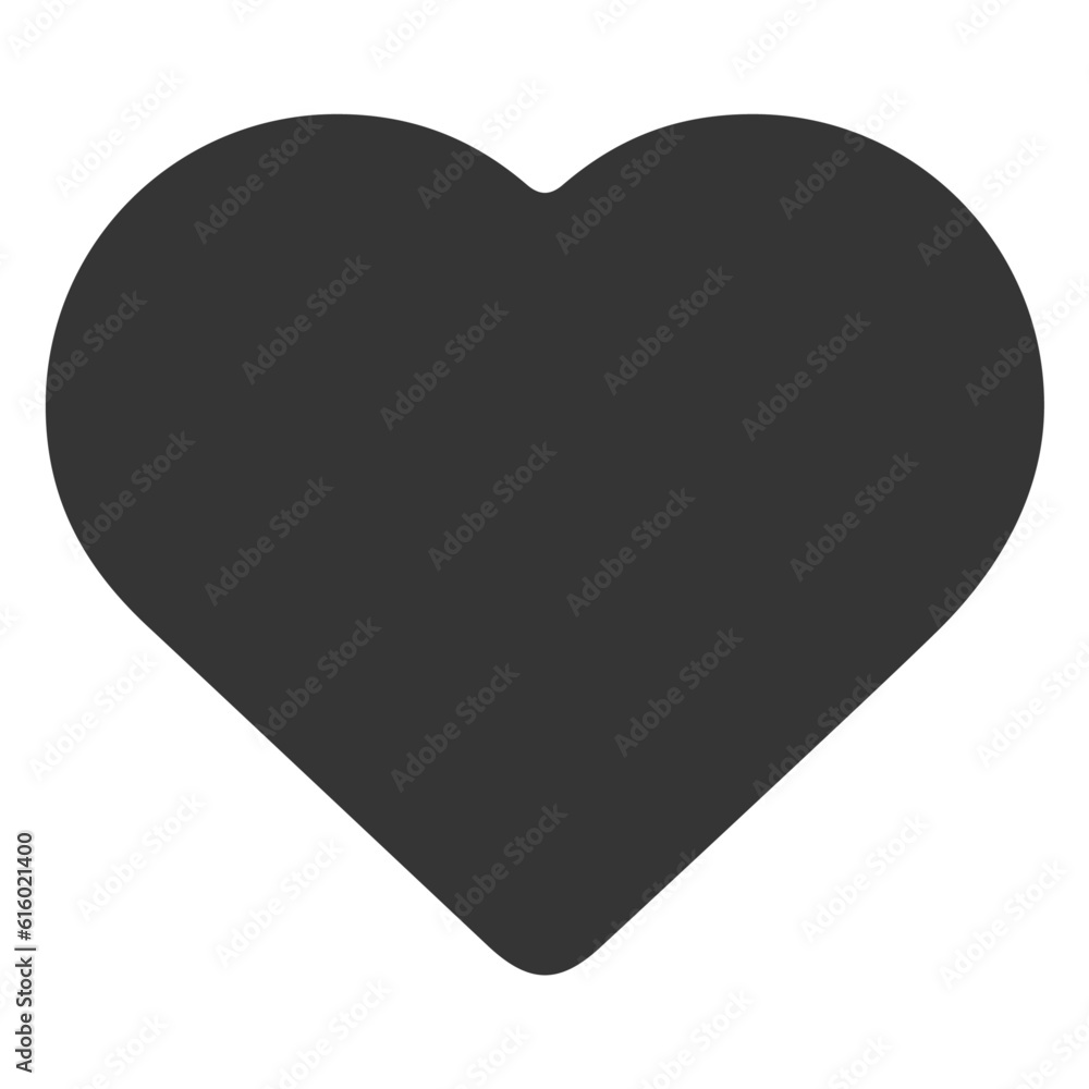 Obraz premium heart icon ハートアイコン 塗り