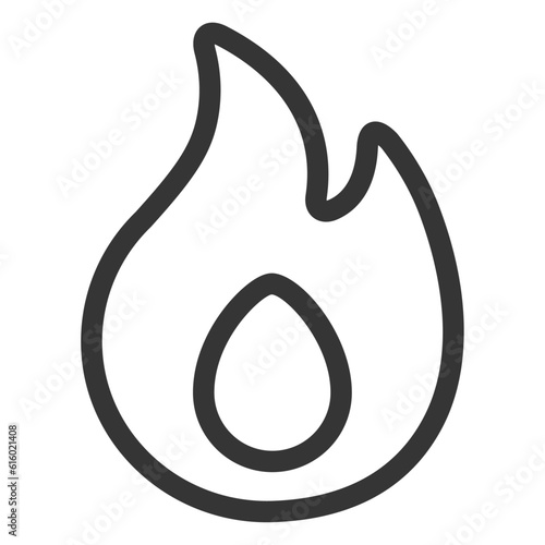 fire icon 炎アイコン