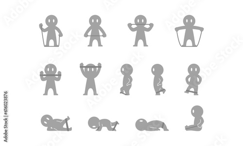 チューブトレーニングキャラクターセット