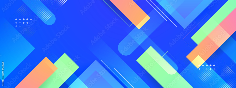 Fototapeta premium vector modern banners with abstracts shapes