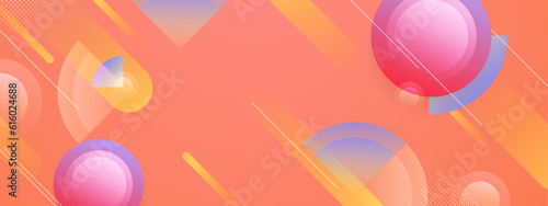 modern abstract colorful geometry shape banner with dots.digital template. can be used in cover design, poster, flyer, book design, website backgrounds or advertising. vector illustration.