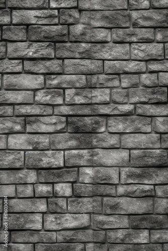 Simple gray brick texture background 