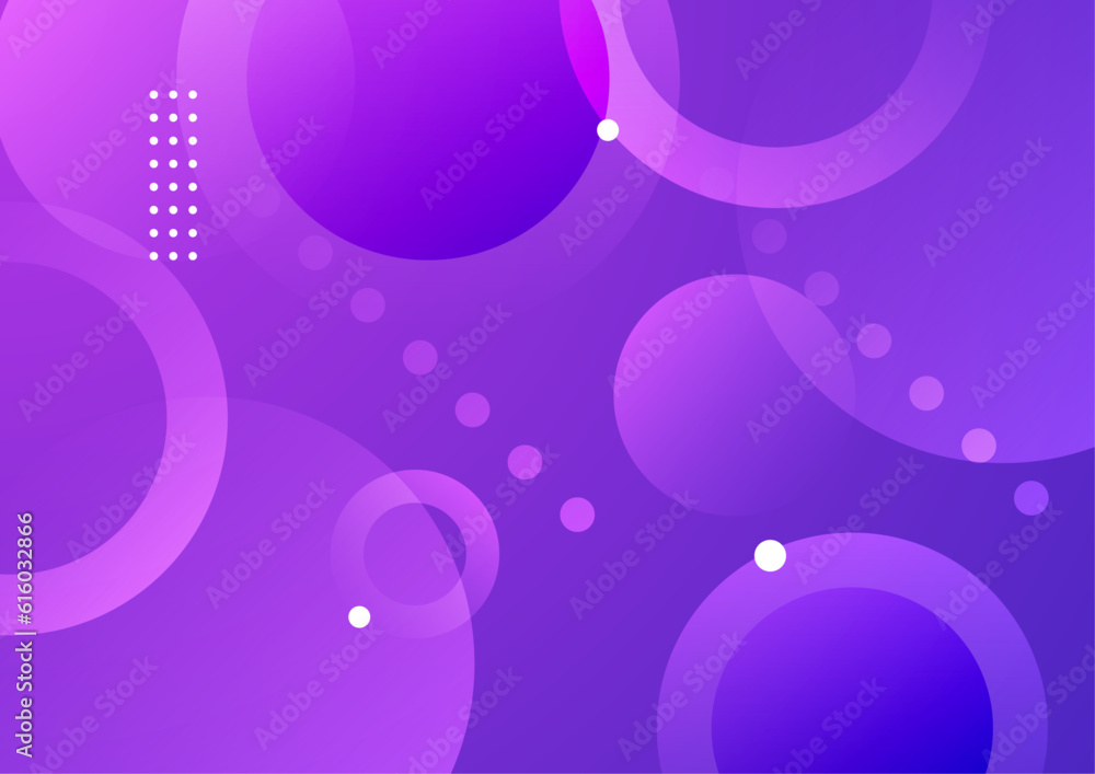 Abstract geometric poster cover design with minimal futuristic corporate concept. Geometric purple shape. Design elements for poster, magazine, book cover, brochure. Retro futuristic art design.
