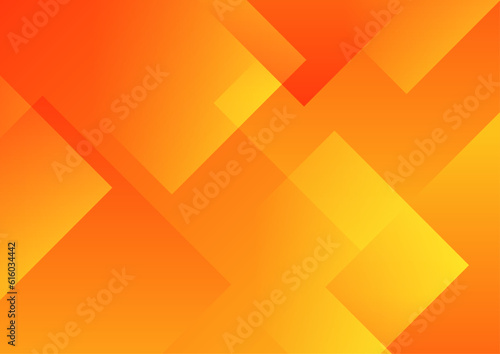 Abstract orange geometric shapes geometric light 3d line shape with futuristic concept presentation background