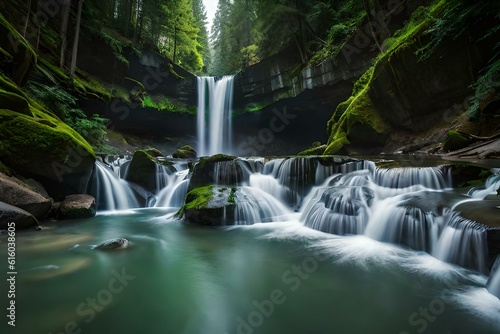 waterfall in the forest