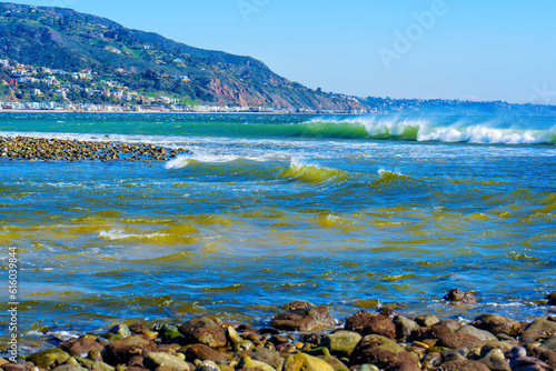 Malibu Beach Area Seen from Malibu Lagoon