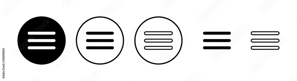 Menu Icons set. web menu icon Menu Icons set. web menu icon