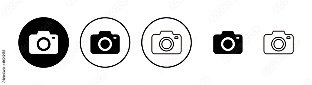 Camera Icons set. Camera symbol. Camera vector icon Camera Icons set. Camera symbol. Camera vector icon
