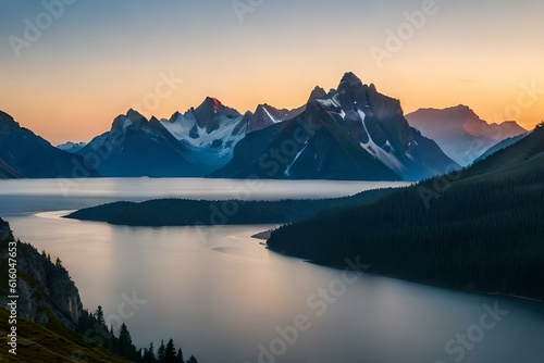 sunrise in the mountains © SAJAWAL JUTT