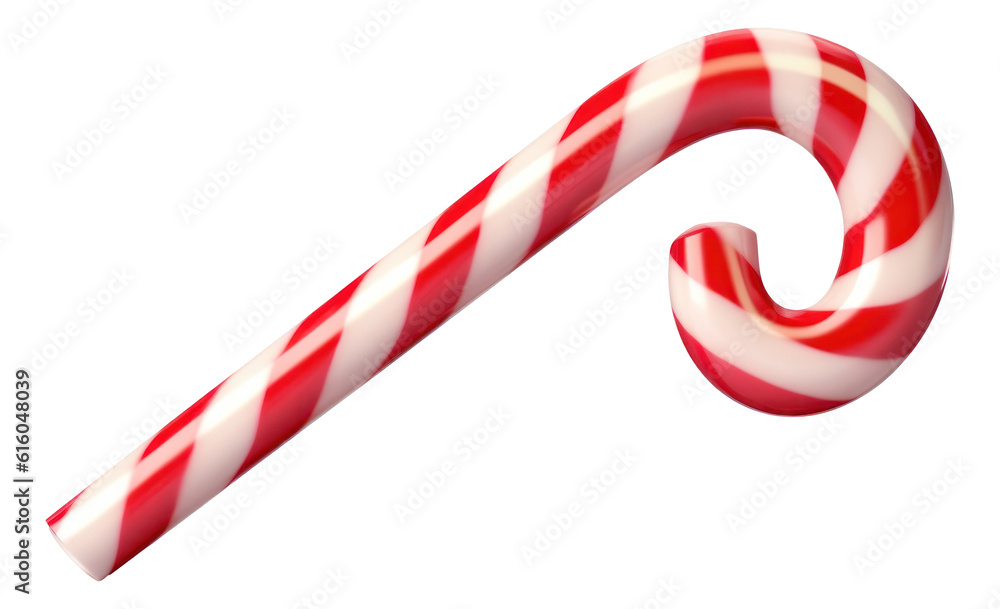 Obraz premium Candy cane isolated.