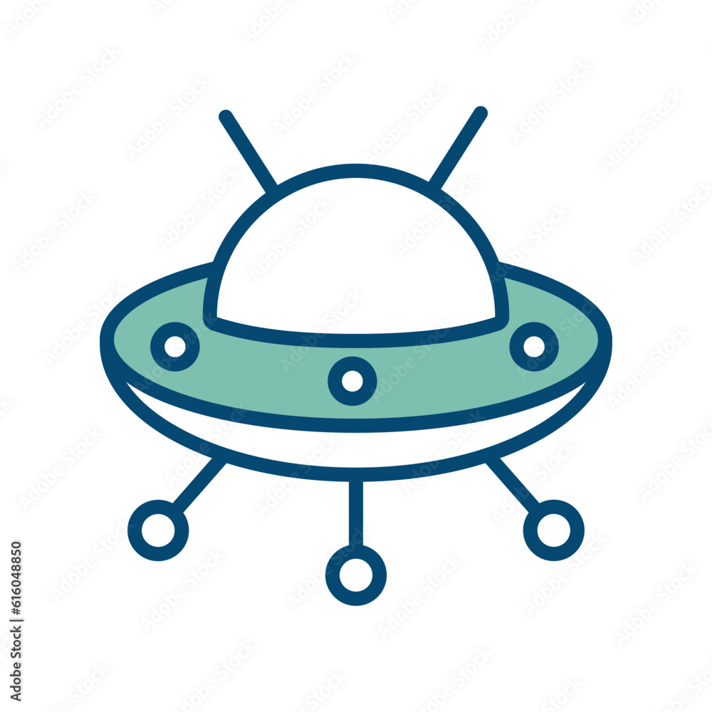 ufo icon vector design template in white background ufo icon vector design template in white background