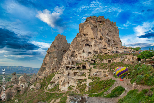 One of the most important touristic places in Cappadocia is Uchisar Castle.